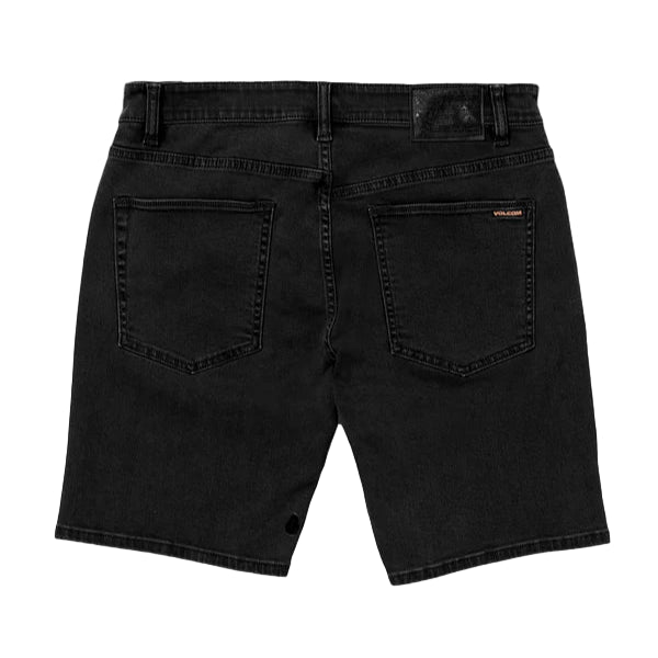 VOLCOM Solver Denim Mens Short - Blackout