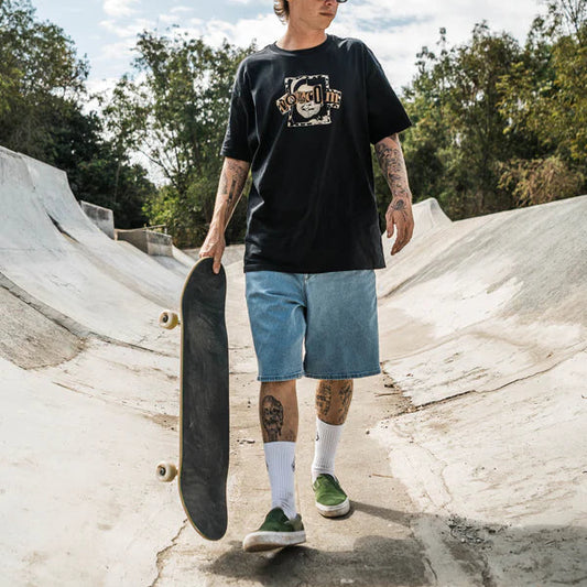 VOLCOM Billow Denim Mens Short - Blueprint