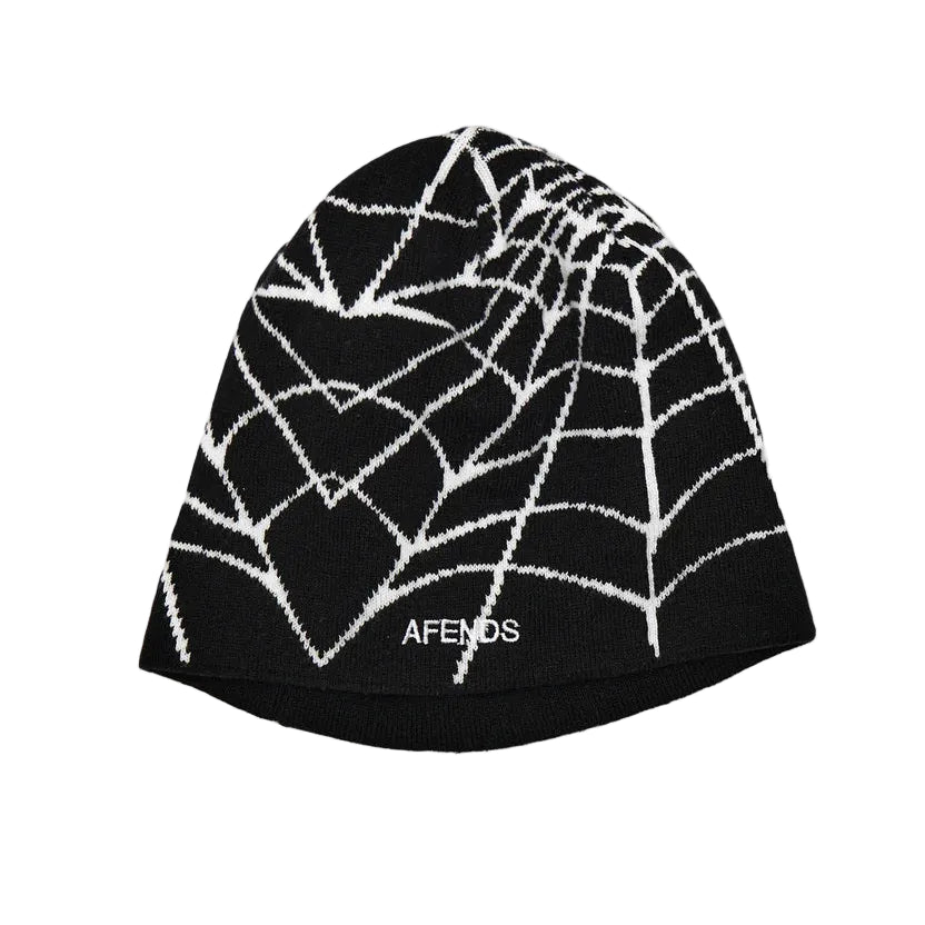 AFENDS Supply Recycled Knit Beanie - Black
