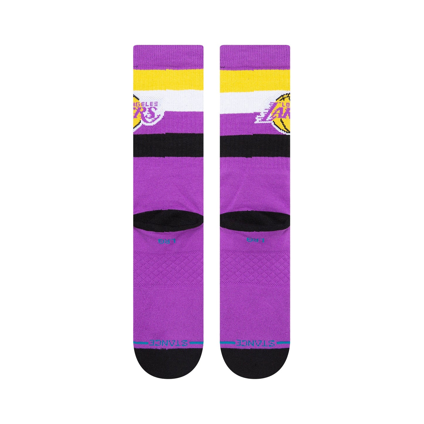 STANCE Lakers ST 1pk Crew Socks - Purple