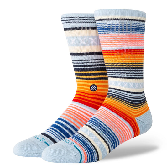 STANCE Current ST 1pk Crew Socks - Ice Blue