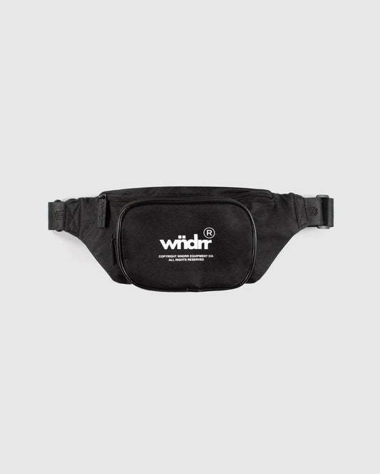 WNDRR Offcut Bum Bag - Black