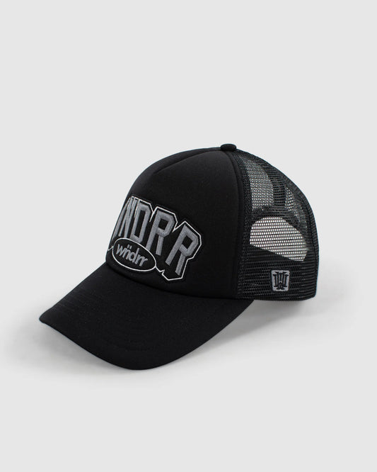 WNDRR All Rounder Snapback Trucker Cap - Black