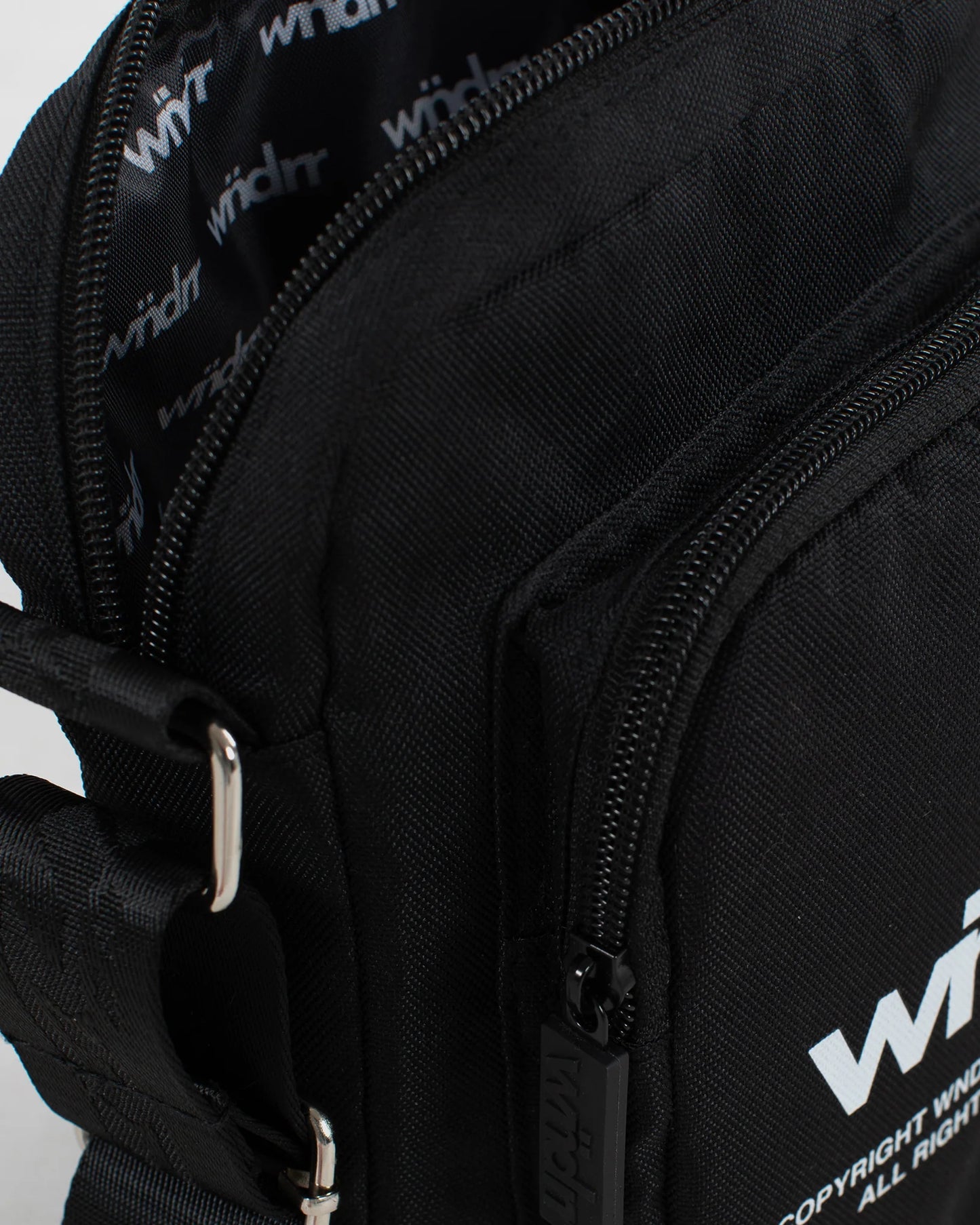 WNDRR Offcut Side Bag - Black