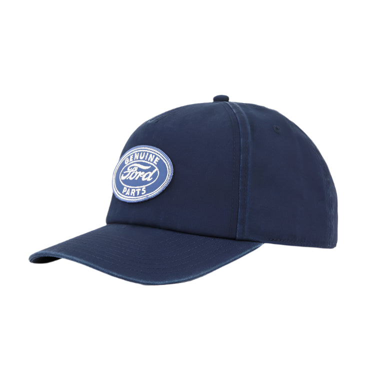 AMERICAN NEEDLE Ford Genuine Parts Surplus Snapback Cap - Navy
