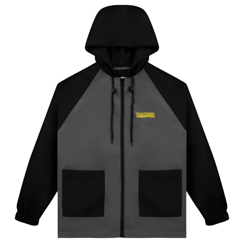 WNDRR Competition Anorak Mens Jacket - Black/Charcoal