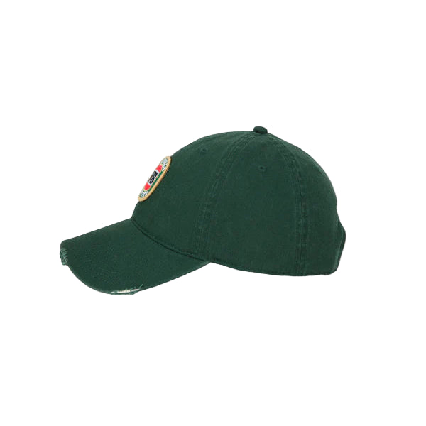 AMERICAN NEEDLE Victoria Bitter Retro Distressed Ball Park Snapback Cap - Bottle Green