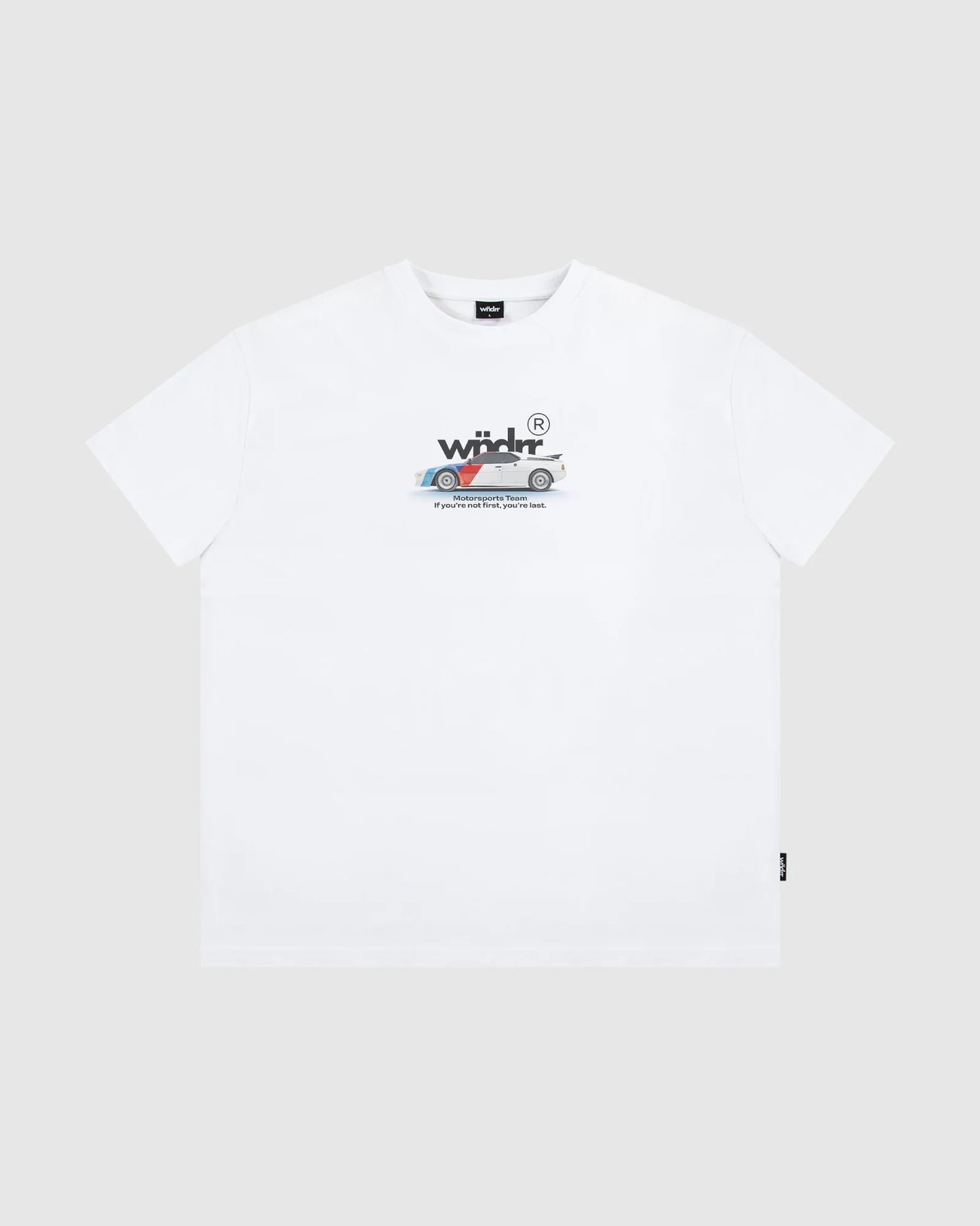 WNDRR W1 Box Fit Mens Tee - White