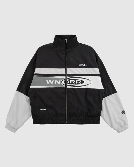 WNDRR Station Mens Sport Jacket - Black/Grey