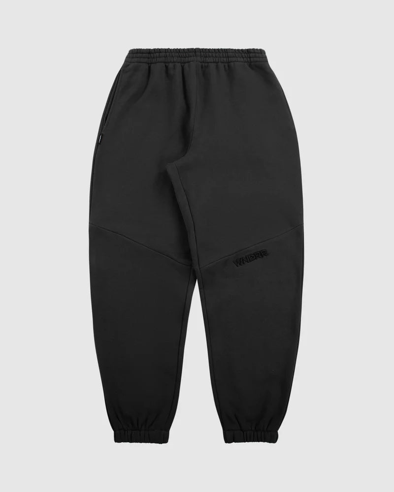 WNDRR Halo Mens Baggy Trackpant - Faded Black