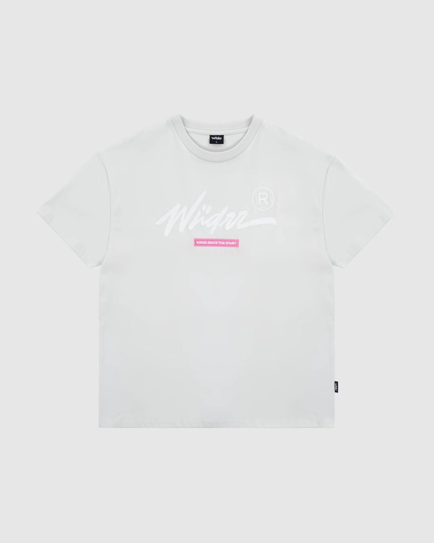 WNDRR Chain Box Fit Mens Tee - Oyster