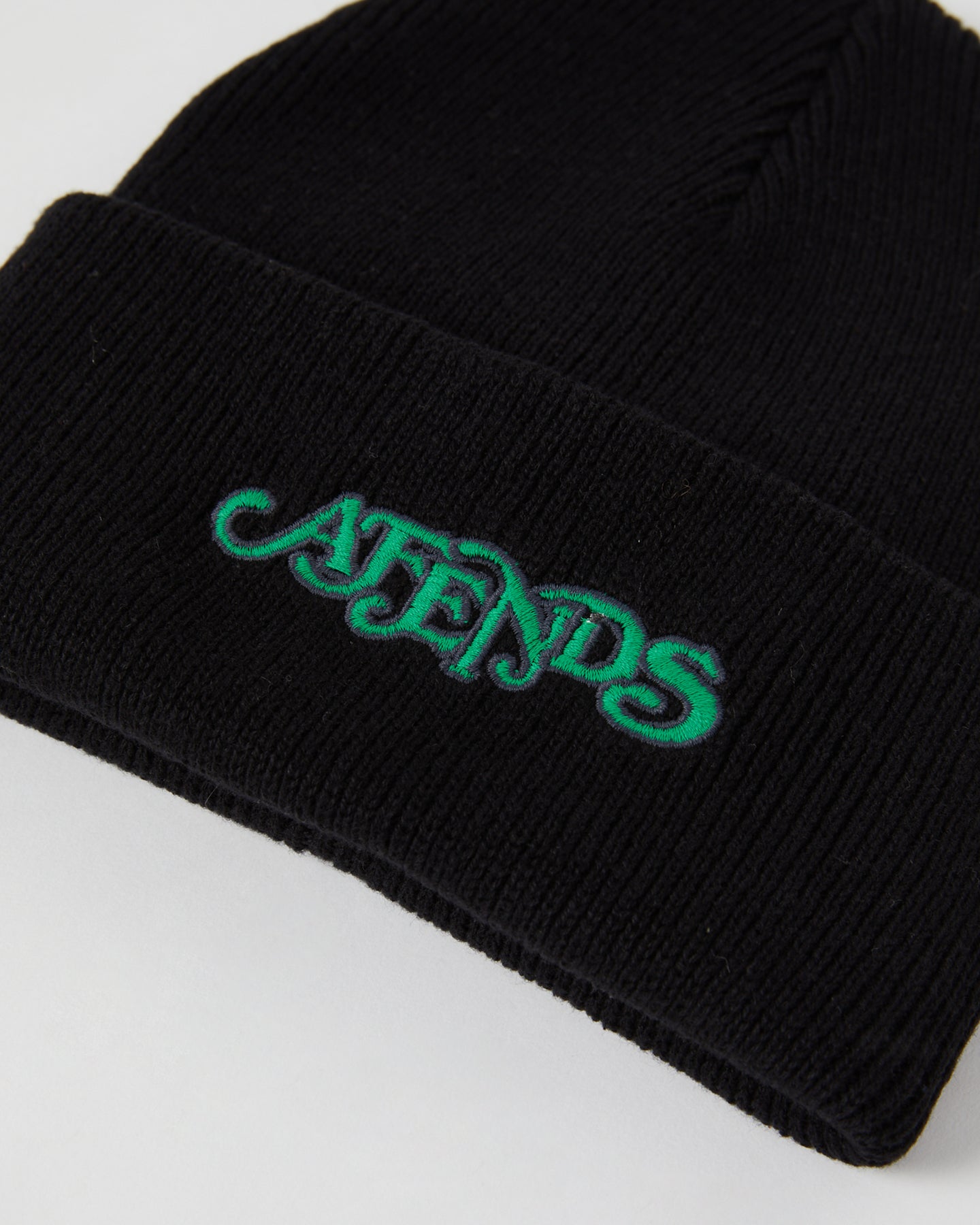 AFENDS Break Through Recycled Knit Beanie - Black