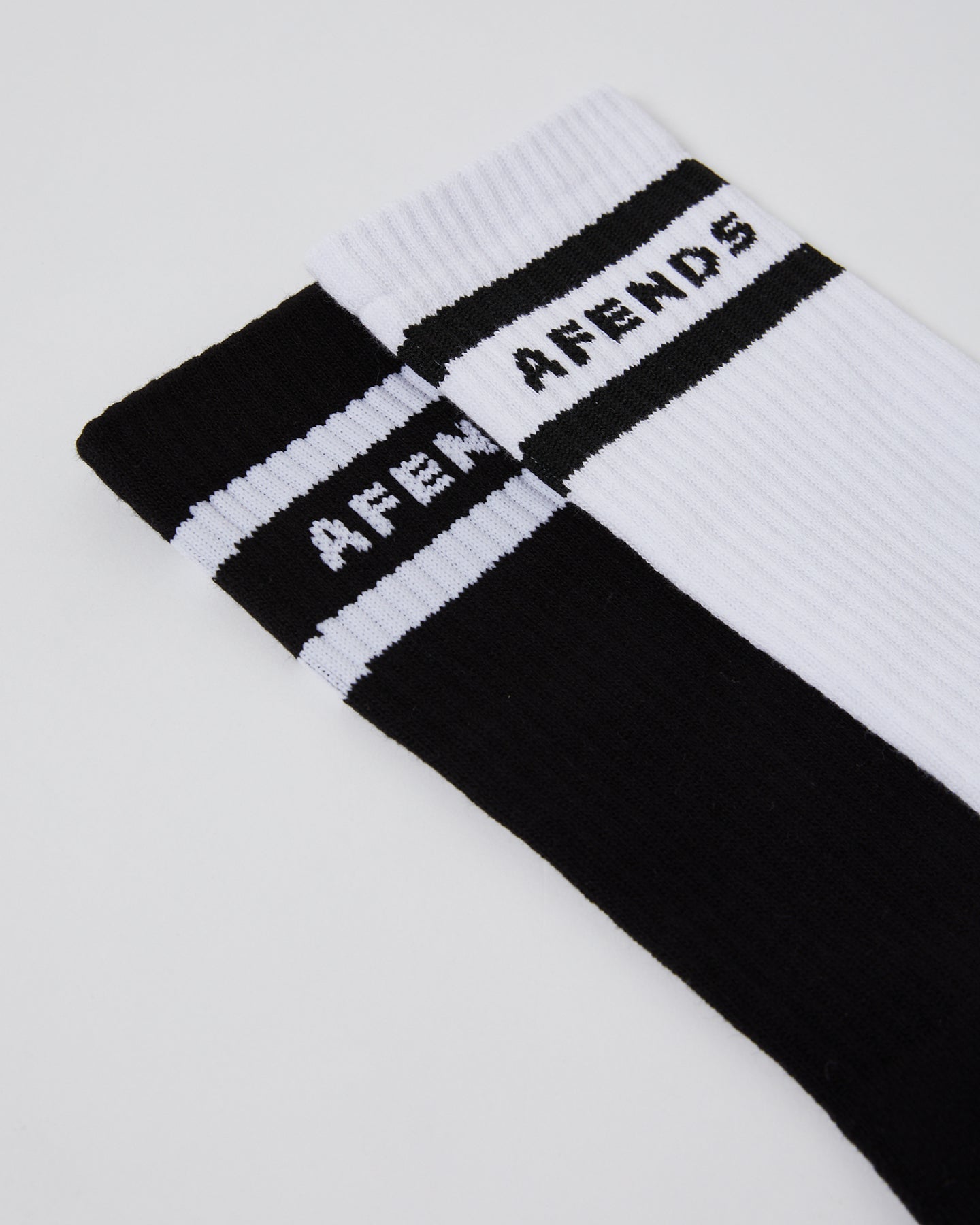 AFENDS Create Not Destroy 2 pk Socks - Black/White