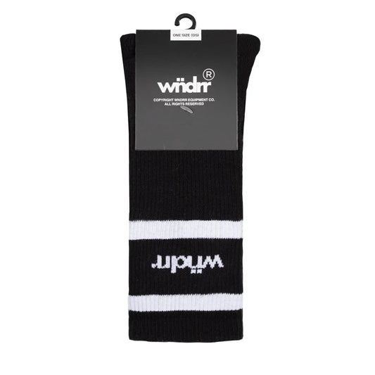 WNDRR Challenger Mens 3 Pack Socks - Black