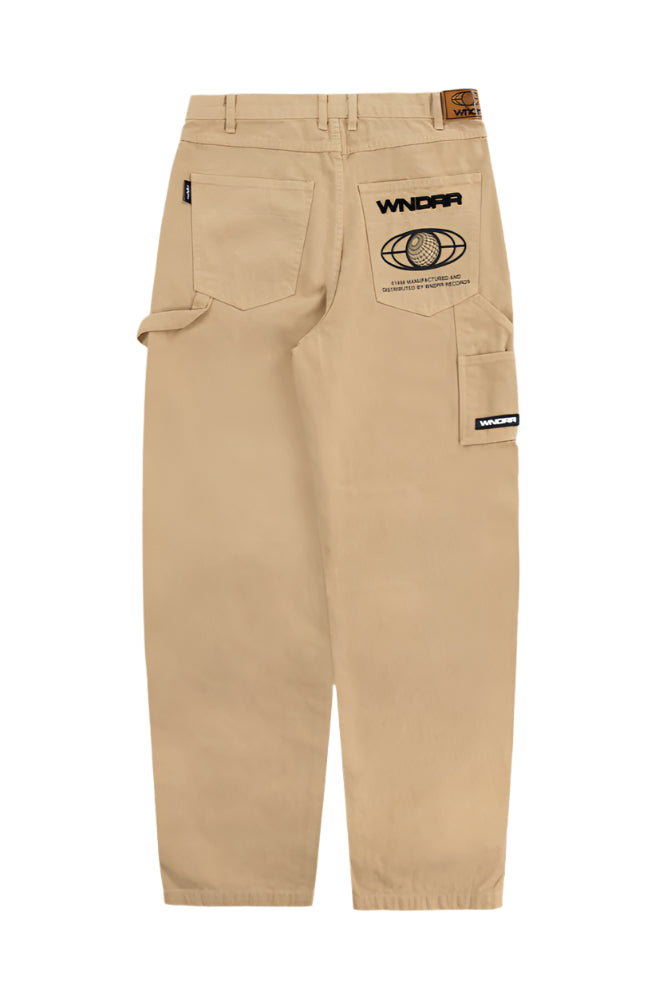 WNDRR Booster Carpenter Mens Jean - Tan