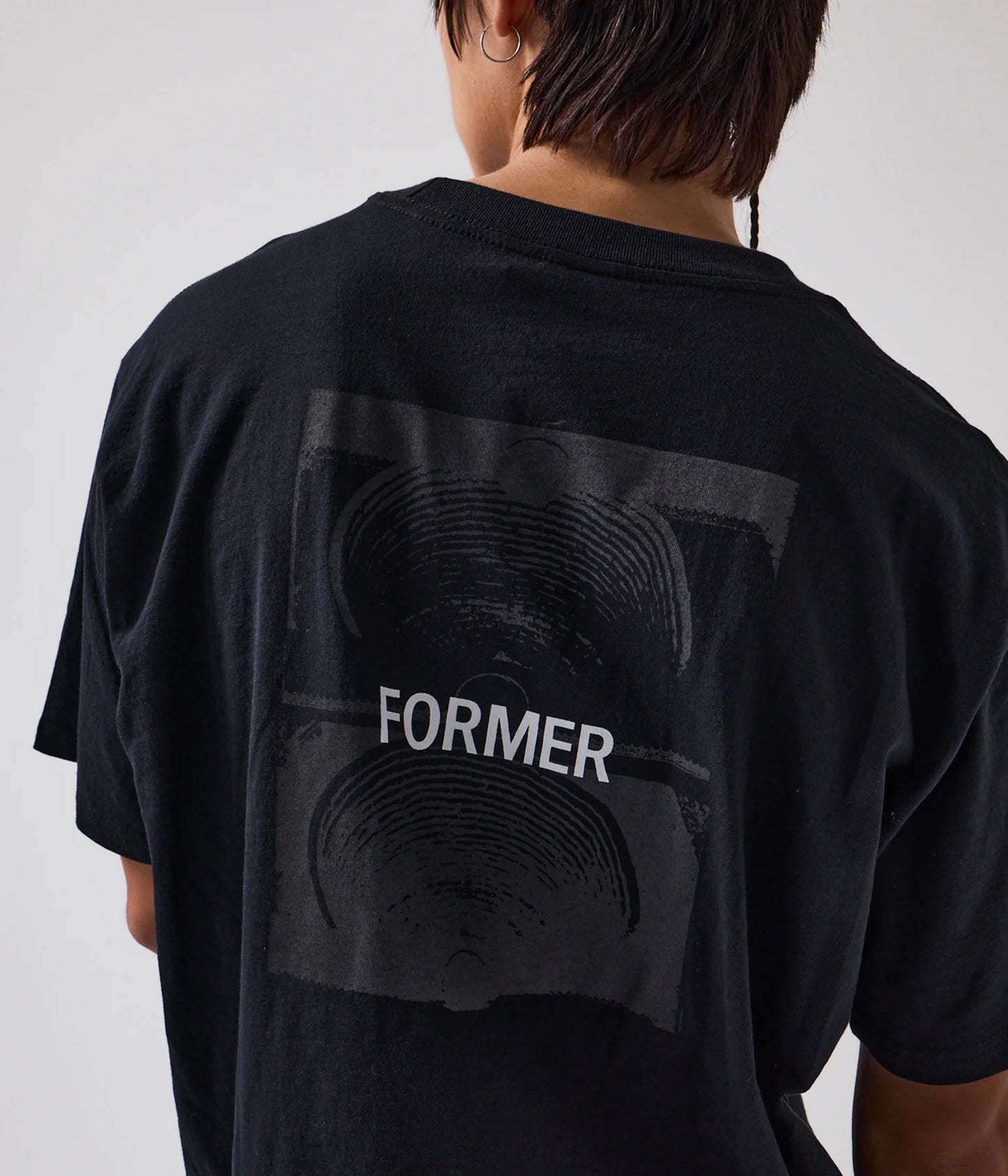 FORMER Two Tone Crux Mens Tee - Black