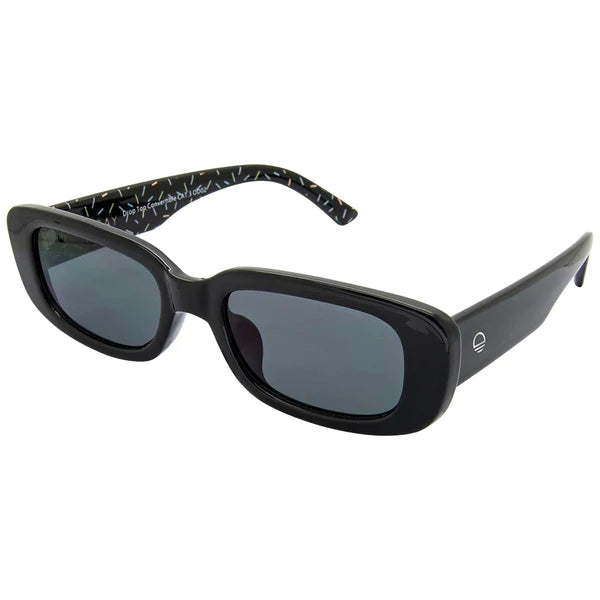 ONEDAY Drop Top Convertible Sunglasses - Black/Smoke