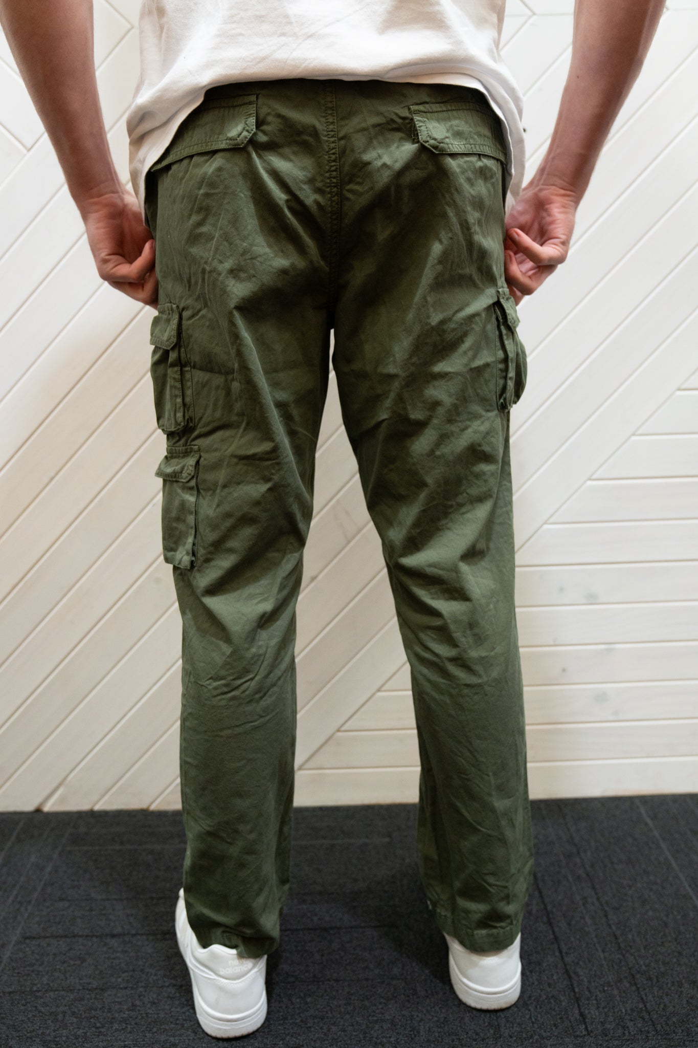 ST GOLIATH Harness Mens Cargo Pants - Khaki