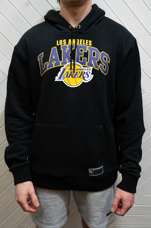 OUTER STUFF Los Angeles Lakers Arch Mens Hoodie - Black