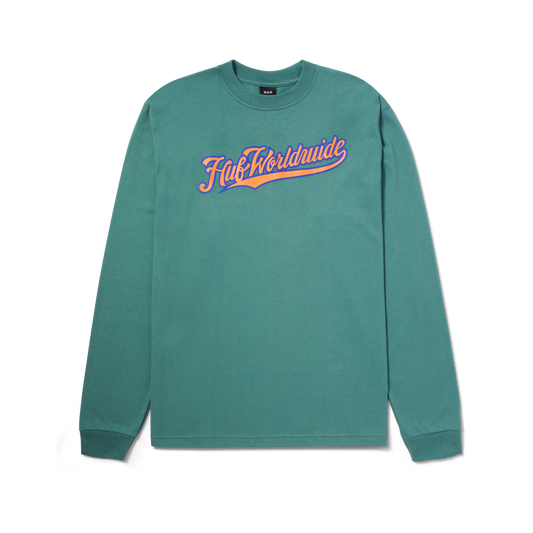 HUF Crackerjack Mens L/S Tee - Pine