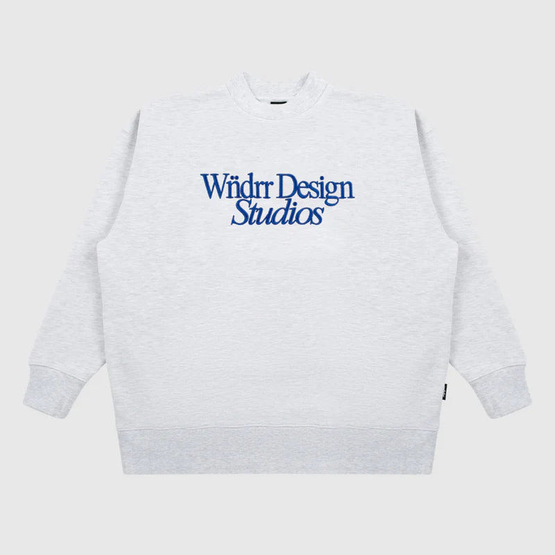 WNDRR Atelier Mens Crew - White Marle