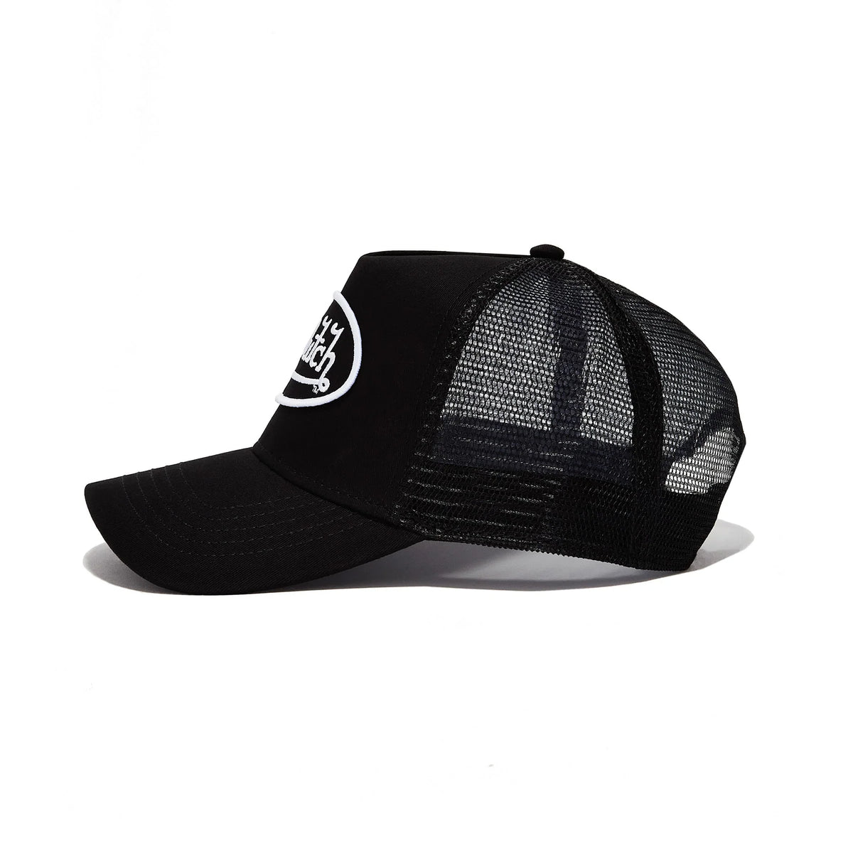 VON DUTCH Classic 51 Snapback Trucker Cap - Black/White