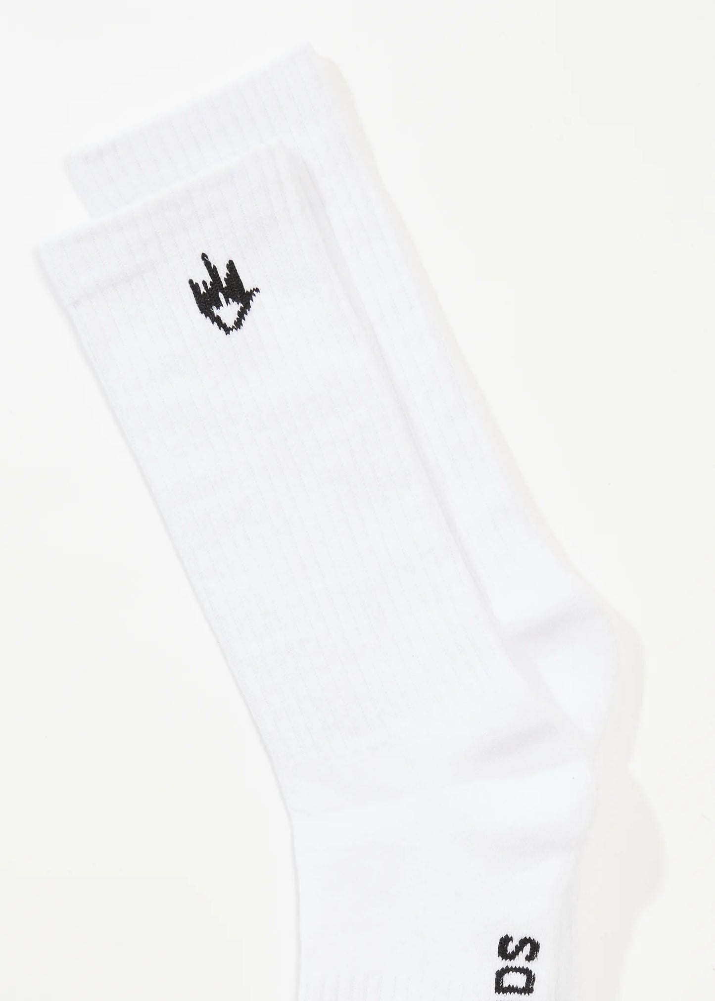 AFENDS Flame 3pk Socks - White