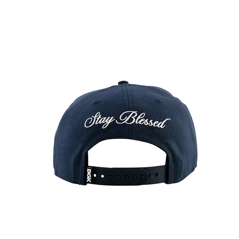 DGK Pray Snapback Cap - Navy