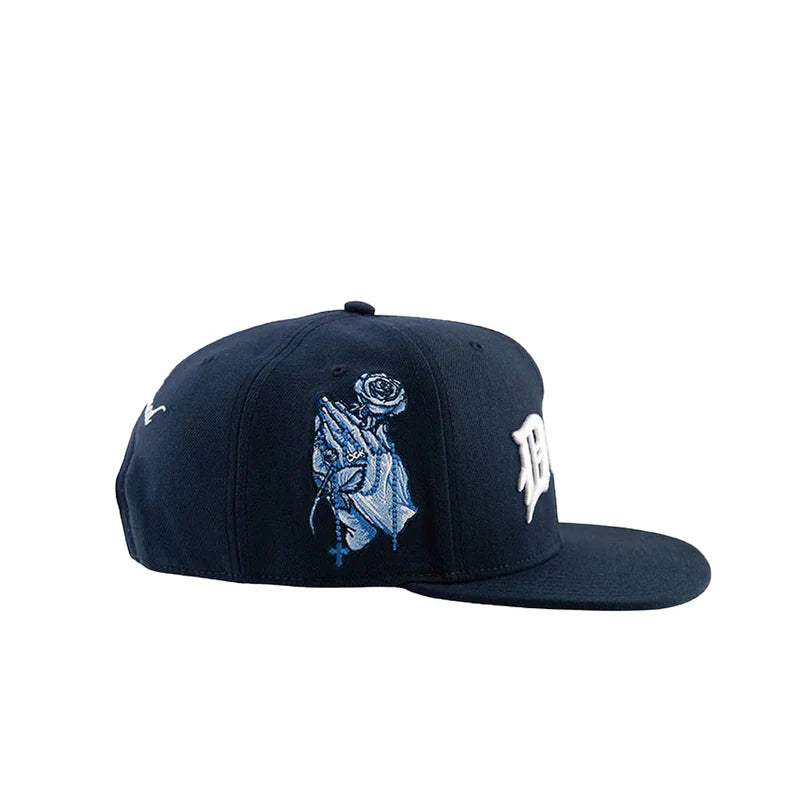 DGK Pray Snapback Cap - Navy