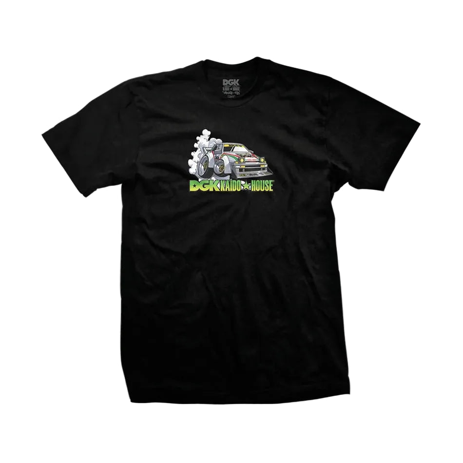 DGK x Kaido House Wide Open Tee - Black