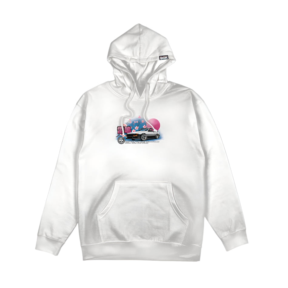 DGK Akina Pass Mens Hoodie - White