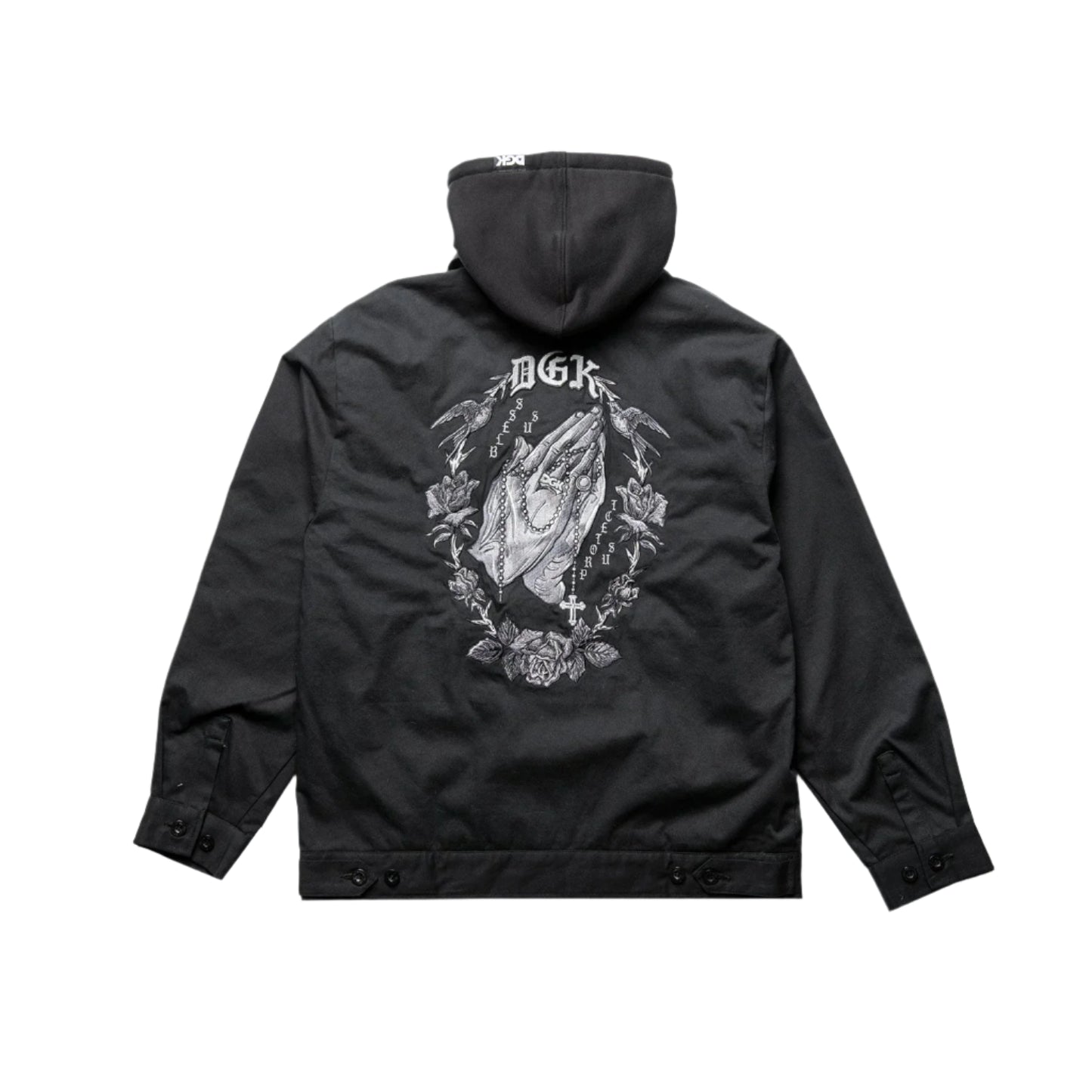 DGK Santo Mens Jacket - Black
