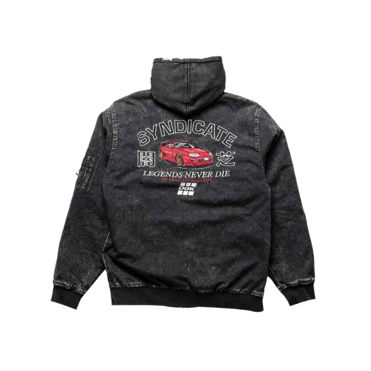 DGK Syndicate Mens Jacket - Black