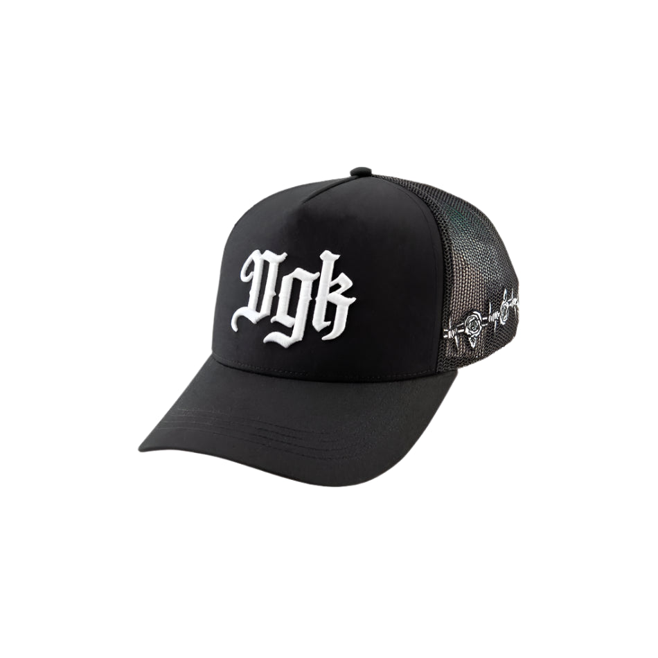DGK Ruthless Snapback Trucker Cap - Black