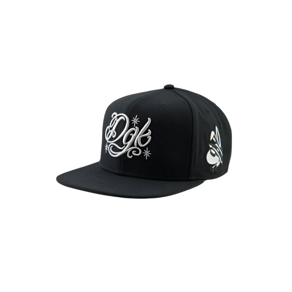 DGK Raise The Low Snapback Cap - Black
