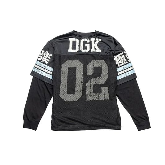 DGK Vapors Football 2Fer Jersey - Black