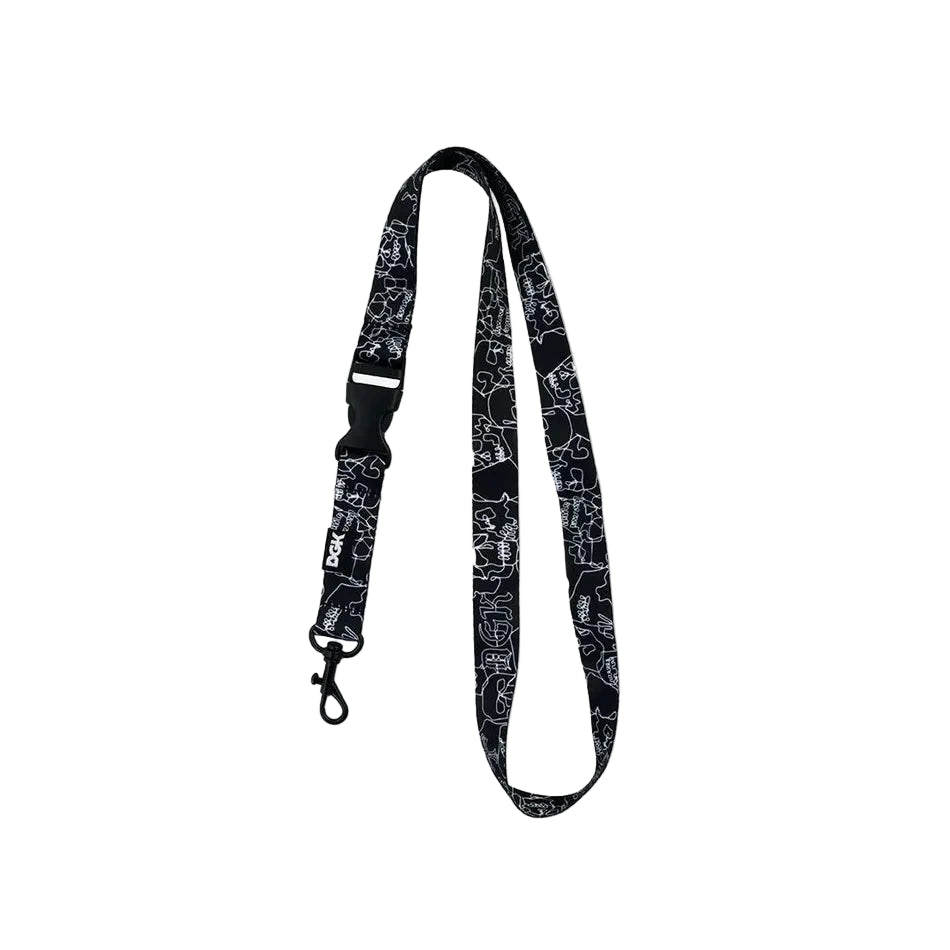 DGK Vault Lanyard - Black