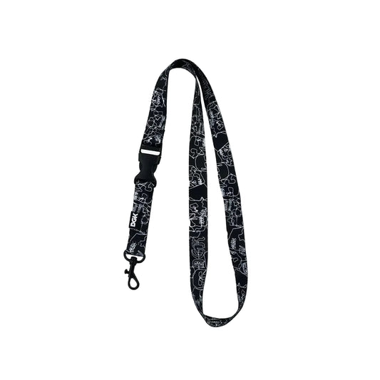 DGK Vault Lanyard - Black
