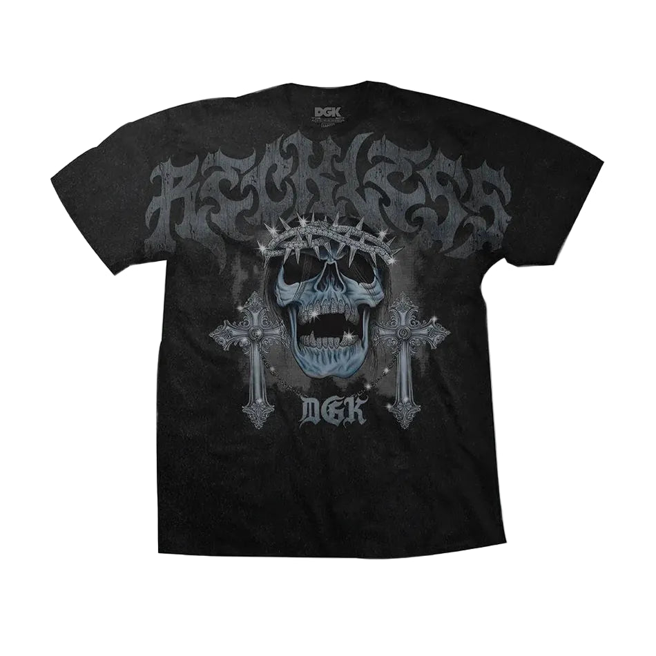 DGK Realm Knit Tee - Vintage Black