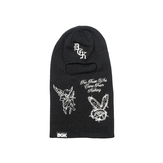 DGK Clownin Ski Mask - Black