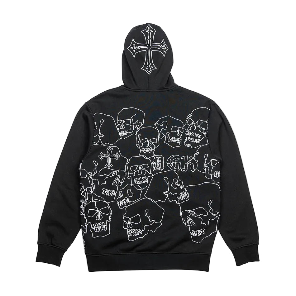 DGK Vault Zip Hoodie - Black
