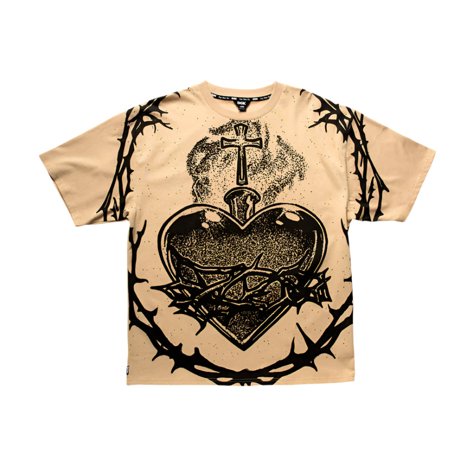 DGK Grace Knit Mens Tee - Tan