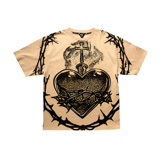DGK Grace Knit Mens Tee - Tan