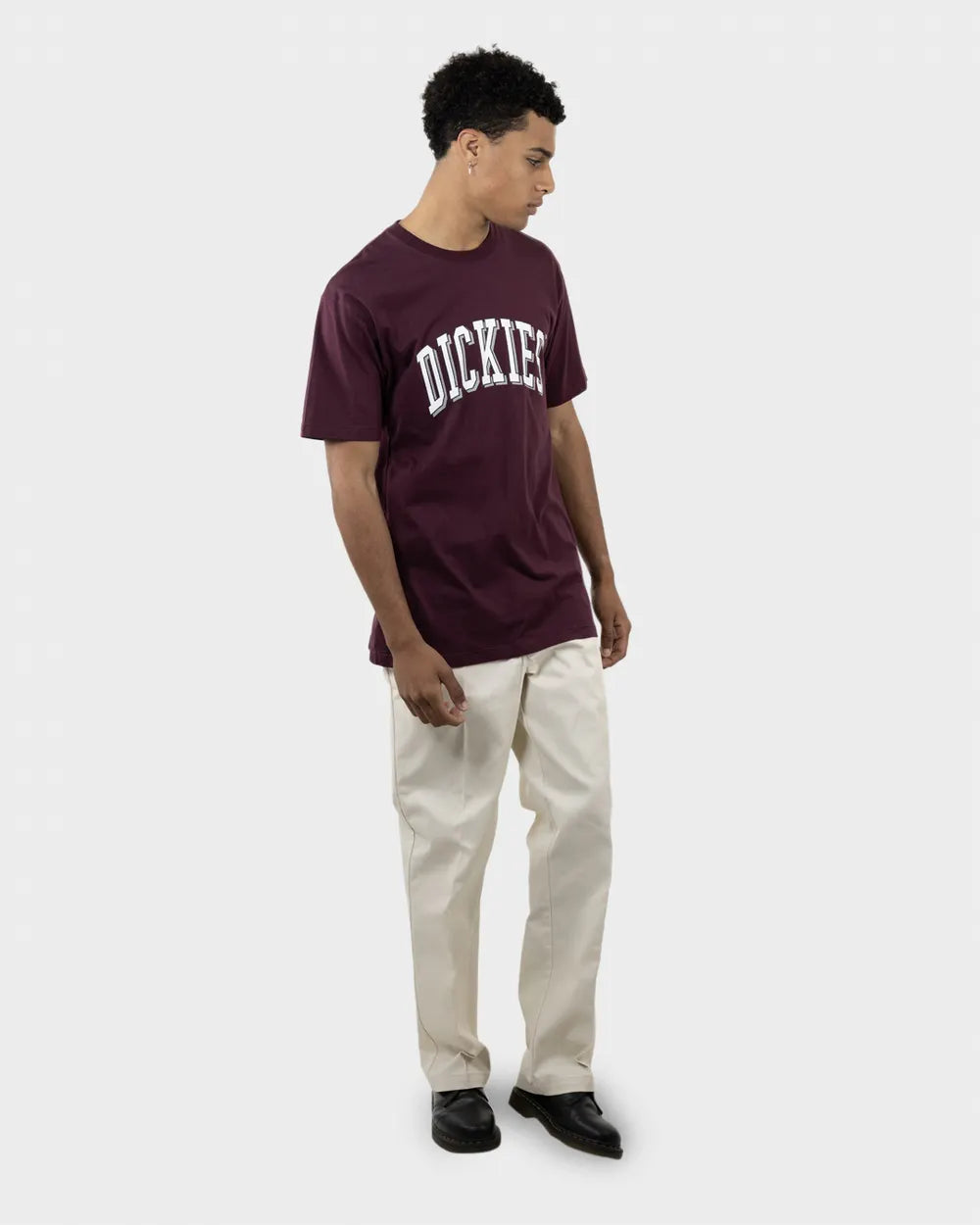 DICKIES Longview Classic Fit Mens Tee - Port