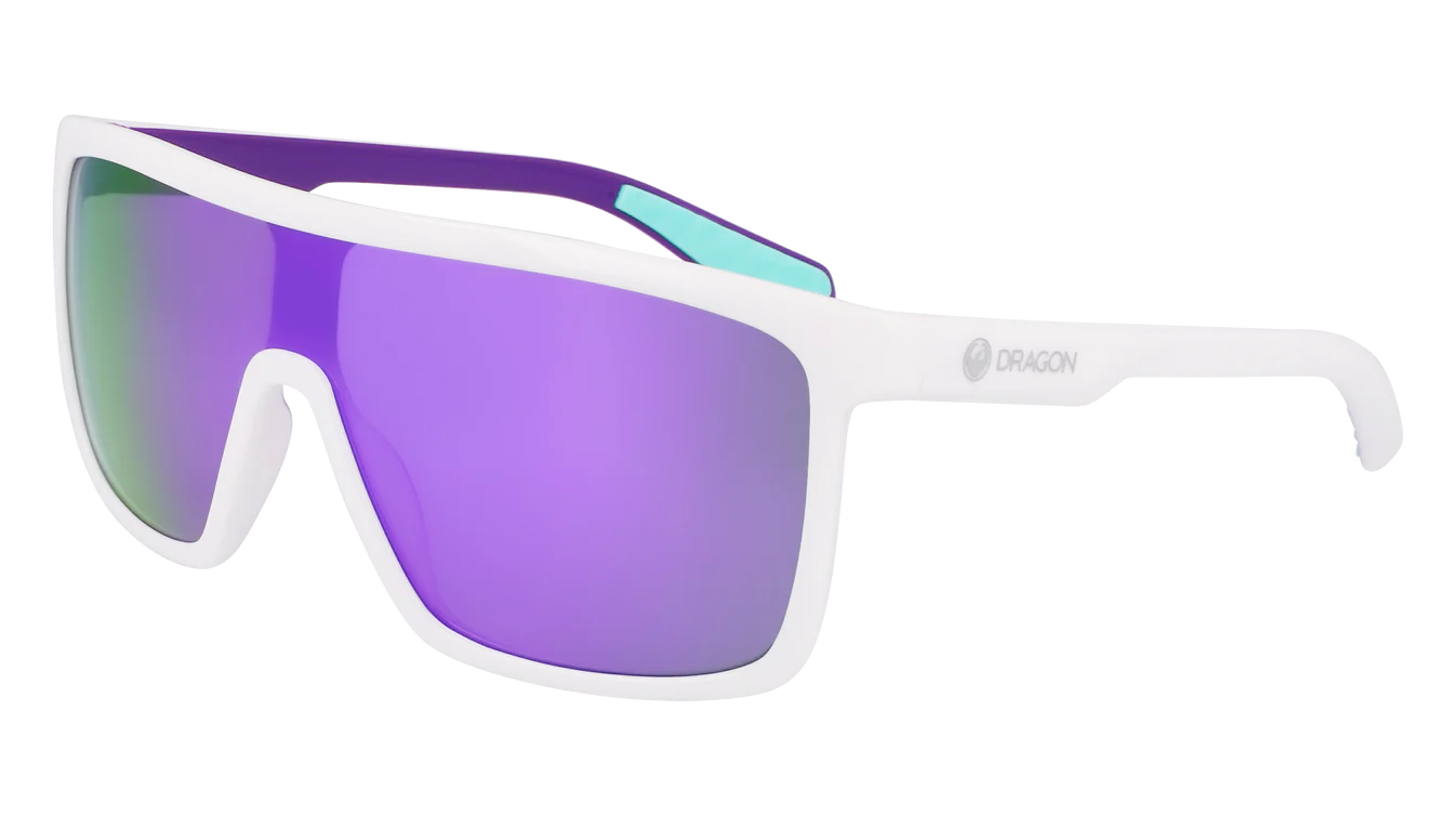 DRAGON Momentum Sunglasses - White/Grape/LL Purple Ion