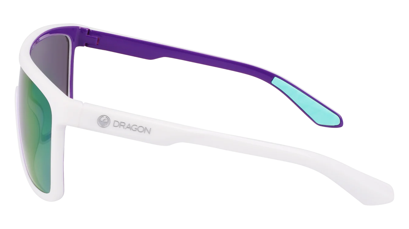 DRAGON Momentum Sunglasses - White/Grape/LL Purple Ion