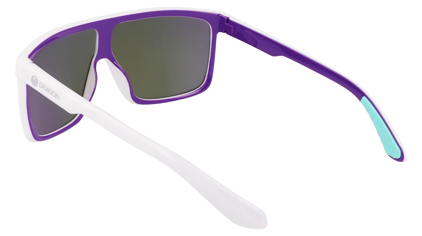 DRAGON Momentum Sunglasses - White/Grape/LL Purple Ion