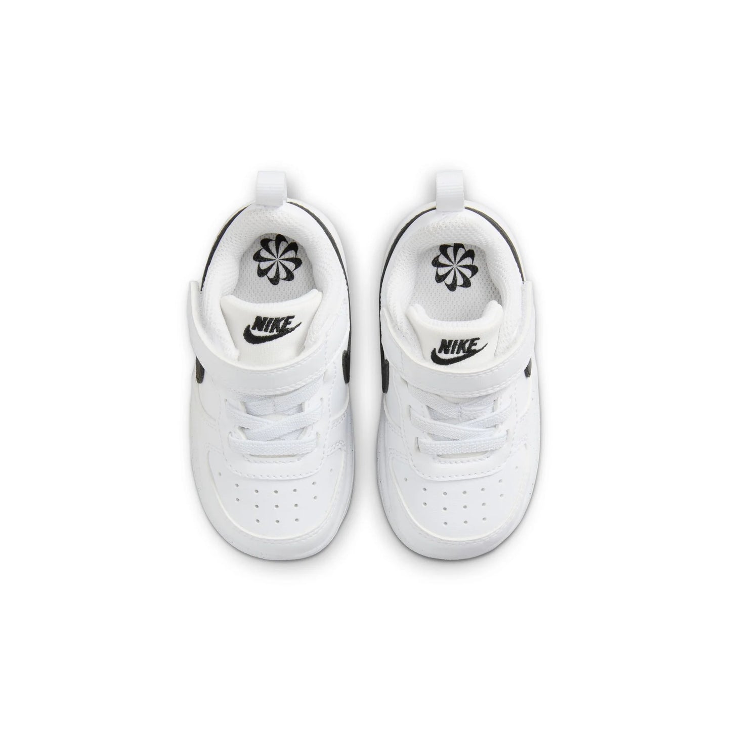 NIKE Court Borough Recraft Infant Low Shoe - White/Black