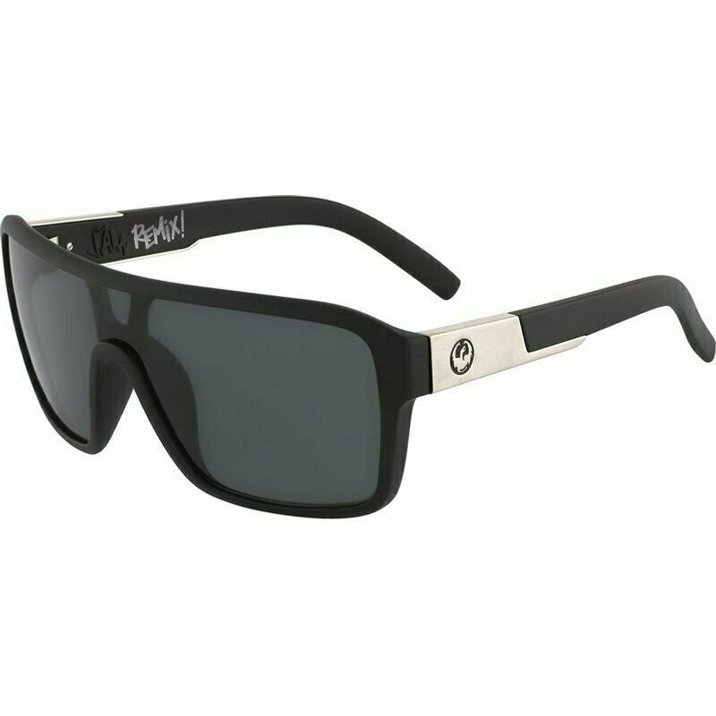 DRAGON The Remix Polarised Sunglasses - Matte Black/LL Smoke