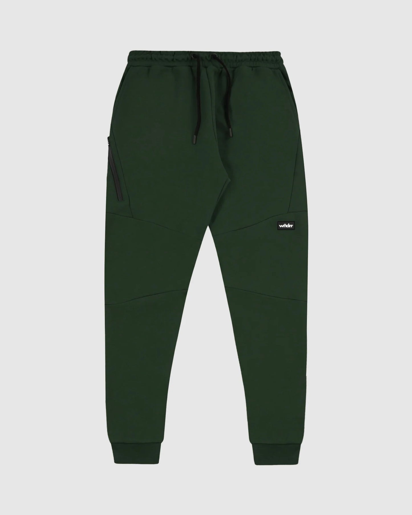 WNDRR Hoxton V2 Mens Tech Trackpant - Forest Green